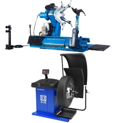 Комплект TS-56D Шиномонтажный стенд +Грузовой балансировочный станок TRUCKER STANDARD СИВИК СБМП-200 Комплект TS-56D Шиномонтажный стенд +Грузовой балансировочный станок TRUCKER STANDARD СИВИК СБМП-200