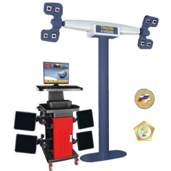 Стенд сход развал TRIGON 4 VISION с 3D-датчиками Стенд сход развал TRIGON 4 VISION с 3D-датчиками