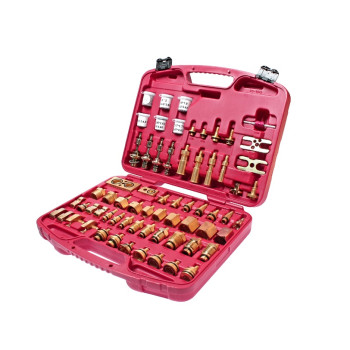 JTC-4707 Набор адптеров для тестирования системы кондиционирования европейских и американских авто JTC-4707 Набор адптеров для тестирования системы кондиционирования европейских и американских авто