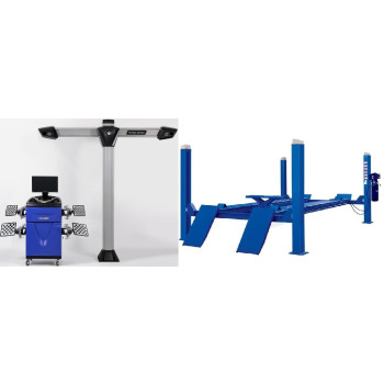 Комплект F4D-4 Подъемник 4-хст. г/п 4т,эл/гидр. с траверсой+Техно Вектор 7 V 7212 T 5 A Серия Alumin Комплект F4D-4 Подъемник 4-хст. г/п 4т,эл/гидр. с траверсой+Техно Вектор 7 V 7212 T 5 A Серия Alumin