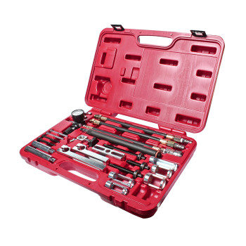 Набор инструментов для демонтажа/монтажа пружин клапанов универсальный в кейсе JTC Набор инструментов для демонтажа/монтажа пружин клапанов универсальный в кейсе JTC