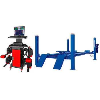 Комплект F4D-4 Подъемник 4-хст. г/п 4т,эл/гидр. с траверсой+КДСО-Р Компьютерный стенд (8*4) Комплект F4D-4 Подъемник 4-хст. г/п 4т,эл/гидр. с траверсой+КДСО-Р Компьютерный стенд (8*4)