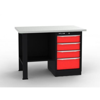 CT1200Z-L-B031 Верстак промышленный однотумбовый Atlas CT1200Z-L-B031 Верстак промышленный однотумбовый Atlas