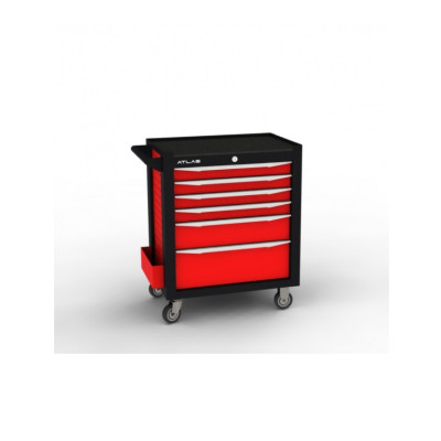 TBA-411 Тележка инструментальная Atlas (6 выдвижных ящиков) TBA-411 Тележка инструментальная Atlas (6 выдвижных ящиков)