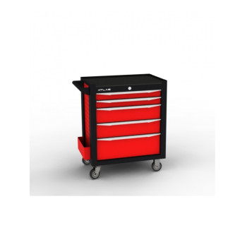 TBA-221 Тележка инструментальная Atlas (5 выдвижных ящиков) TBA-221 Тележка инструментальная Atlas (5 выдвижных ящиков)