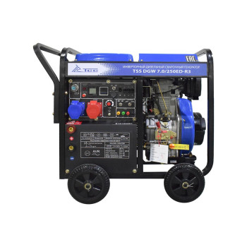 Инверторный дизельный сварочный генератор TSS DGW 7.0/250ED-R3 Инверторный дизельный сварочный генератор TSS DGW 7.0/250ED-R3
