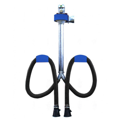 Вытяжная система c вентилятором, двумя шлангами (д.100мм., длина 5м.) и насадкой ARGON-2-100/5 Filcar Вытяжная система c вентилятором, двумя шлангами (д.100мм., длина 5м.) и насадкой ARGON-2-100/5 Filcar