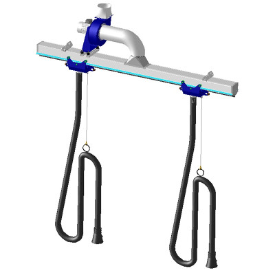 Рельсовая вытяжная система Filcar Ecosys-В-6/2 Рельсовая вытяжная система Filcar Ecosys-В-6/2