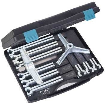 Комплект съемников с 3-мя захватами Hazet 1786S/12 Комплект съемников с 3-мя захватами Hazet 1786S/12