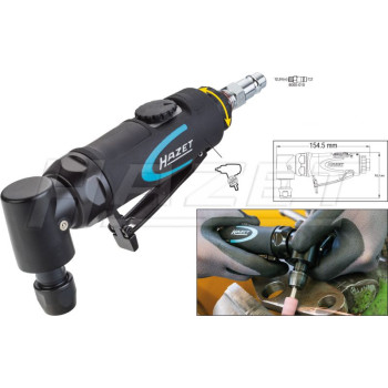 Зачистная машинка угловая пневматическая Hazet 9032N-5 Зачистная машинка угловая пневматическая Hazet 9032N-5