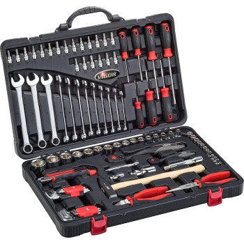 Универсальный чемодан с инструментами, 95 предметов VIGOR V4425 Универсальный чемодан с инструментами, 95 предметов VIGOR V4425