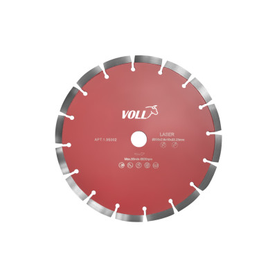 Диск алмазный сегментный универсальный VOLL 230х2,6х10х22,23 Диск алмазный сегментный универсальный VOLL 230х2,6х10х22,23